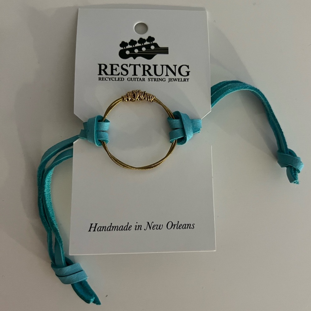 NWT handmade guitar string bracelet